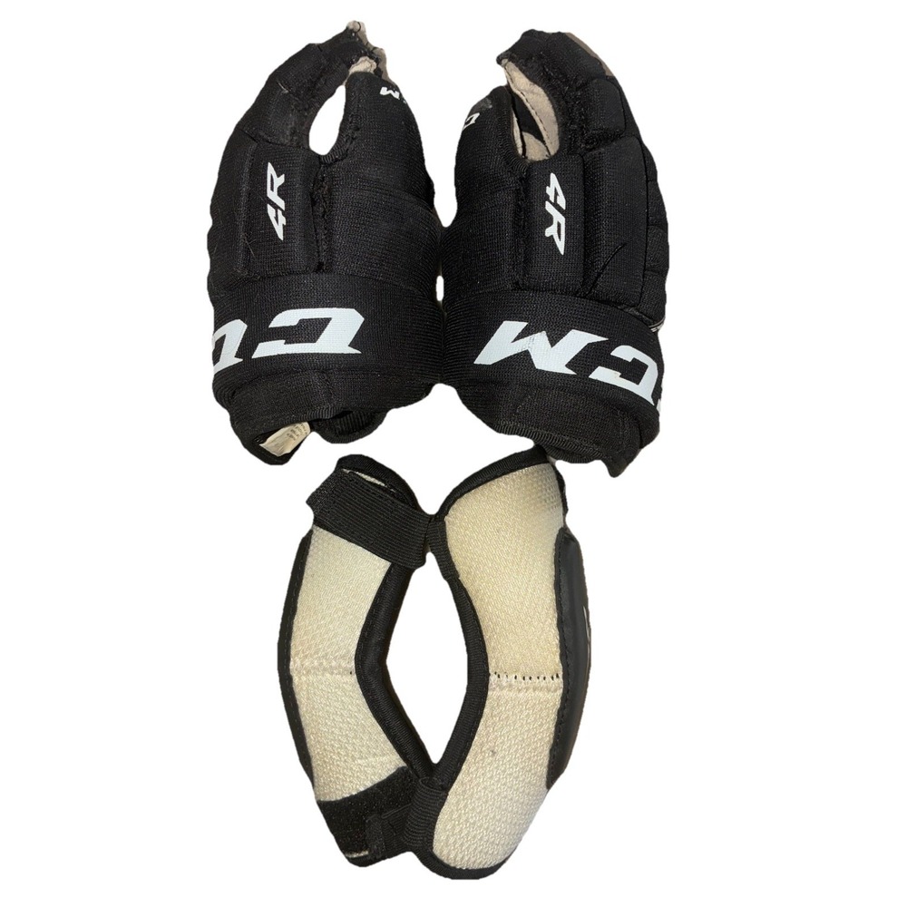 CCM Gloves Youth 9" Elbow Pads Youth L Hockey *flaws - Picture 2 of 8